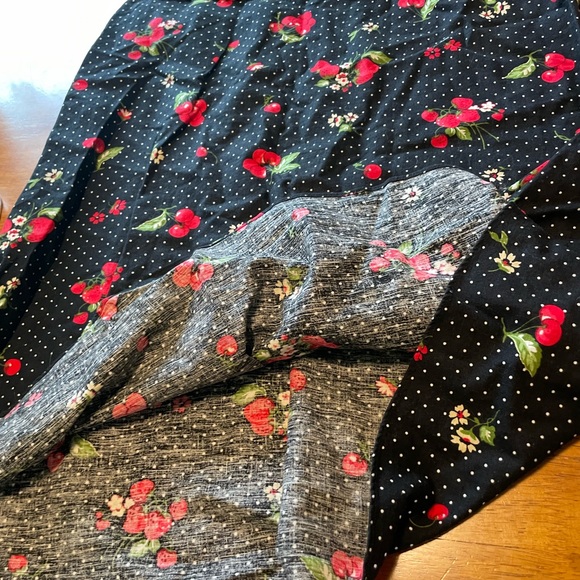 Liz Claiborne pinup novelty skirt - Picture 6 of 9